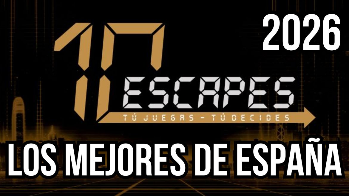 LOS MEJORES ESCAPE ROOMS DE ESPAÑA 2026 (PREMIOS 10ESCAPES) Image